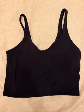 🍋 lululemon athletica Black Seamless Cami Bralette🍋